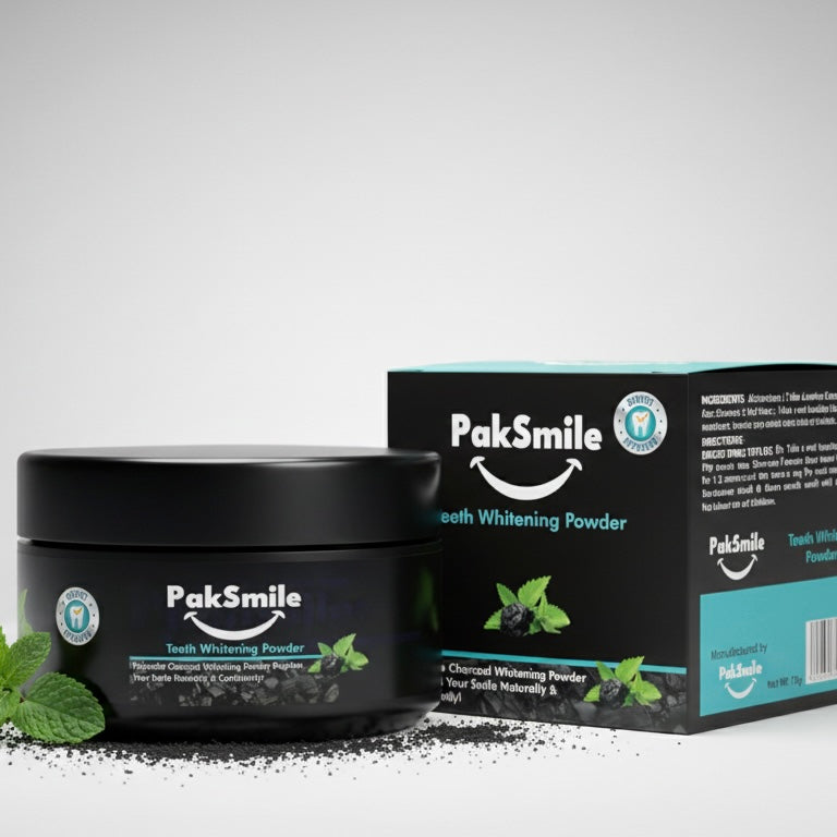 PakSmile Teeth Whitening Powder – Brighten Your Smile Naturally!